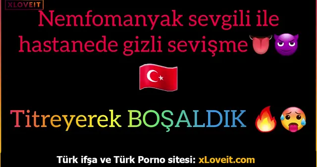 ASMR Porno ifşa Hastanede Sex — High Libido — Türk Porno · sahne 1