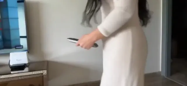 Fatma ile Her telden ifşa Müzik eşliğinde dans etti — Fatma ile Her Telden — Türk ifşa · sahne 3