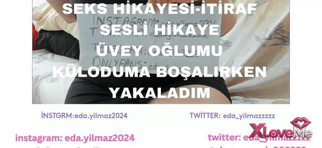 Sex Hikayeleri — Seks Hikayesi itiraf Eda Yılmaz Üvey oğlunu yakaladı — Eda Yılmaz